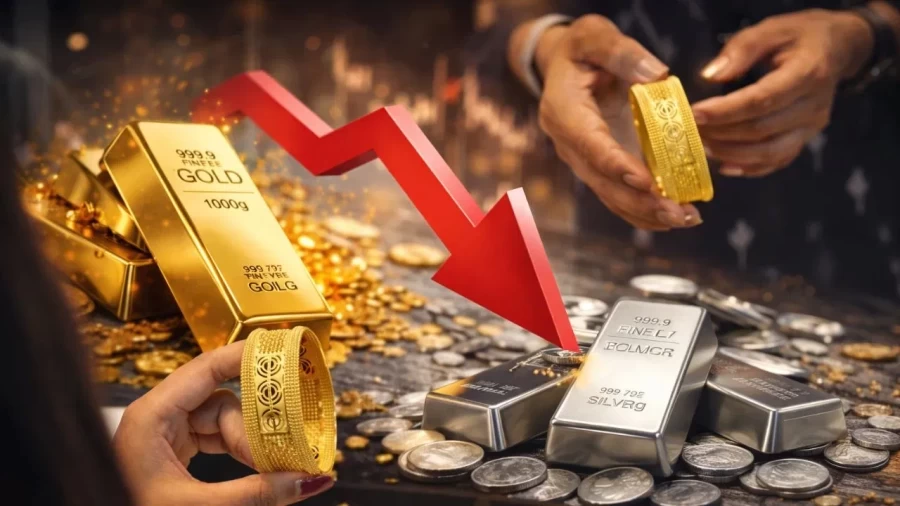 Gold Silver Price Crash Gold Drops 9400 Silver Plummets 16000