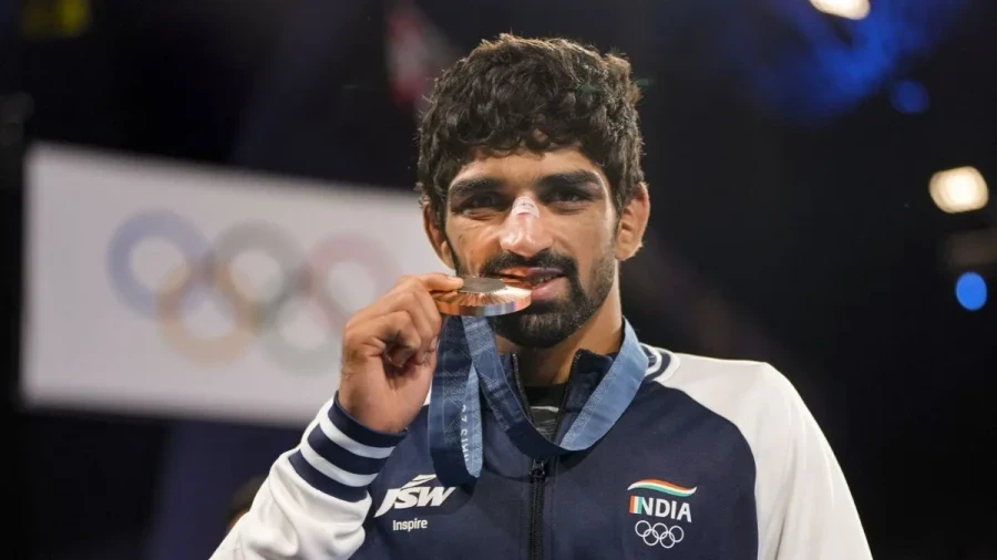 Aman Sehrawat Wins Gold: Historic Comeback in 57kg Freestyle Wrestling Final