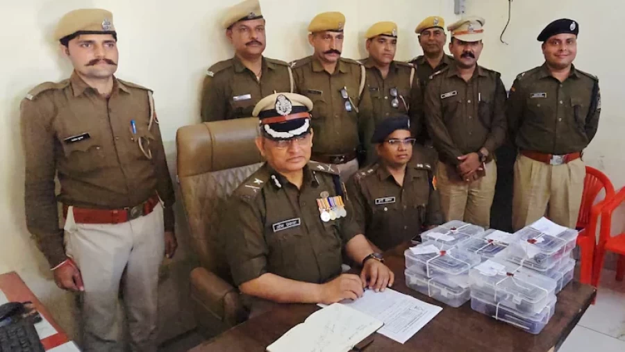 Hanumangarh Police Seize 11 Pistols and 22 Magazines, Two Arrested