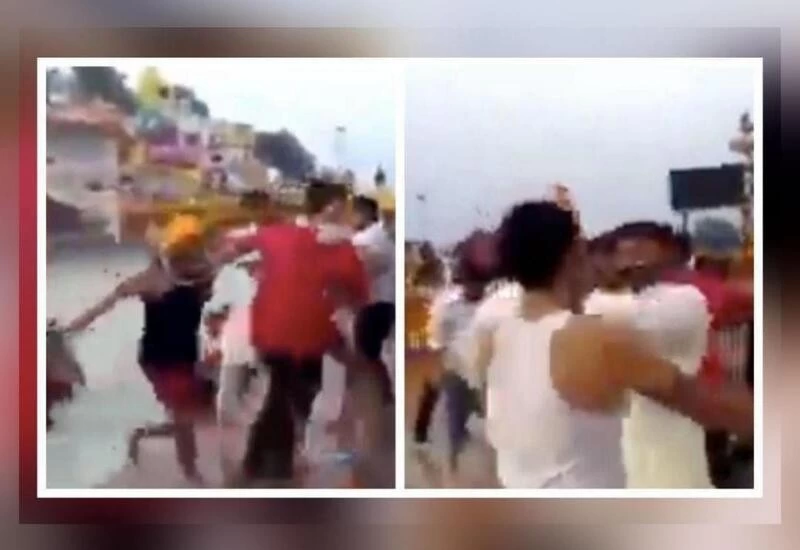 हर की पौड़ी पर हुक्का पीने को लेकर 6 पर्यटकों को हरिद्वार में पीटा गया, सामने आया वीडियो