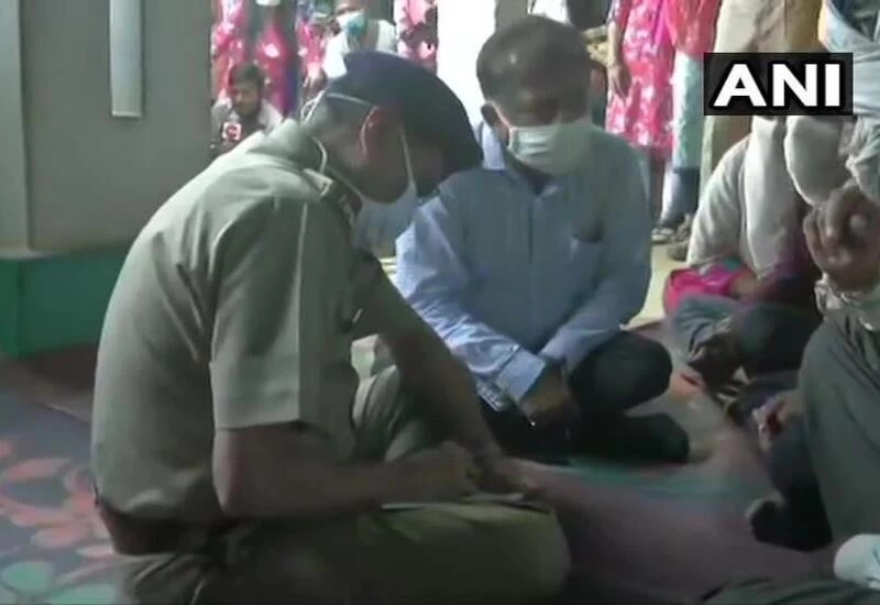 UP DGP, ACS (Home) meet Hathras victim's family