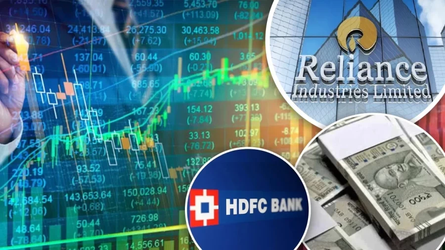 Reliance Gains, TCS and HDFC Bank See Market Value Dip Amidst Market Volatility