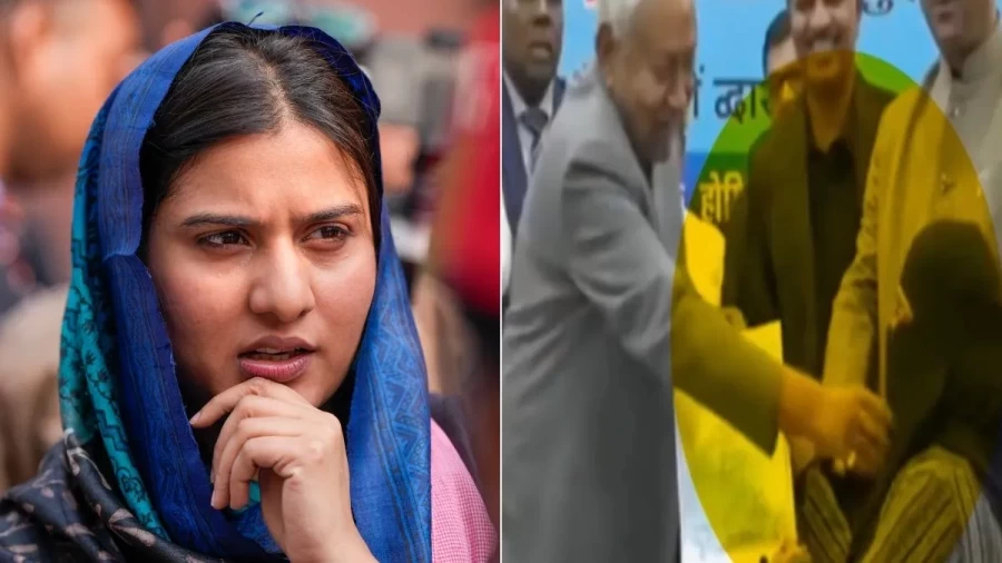 हिजाब विवाद में घिरे नीतीश कुमार, सपा सांसद इकरा हसन ने बताया 'शर्मनाक'