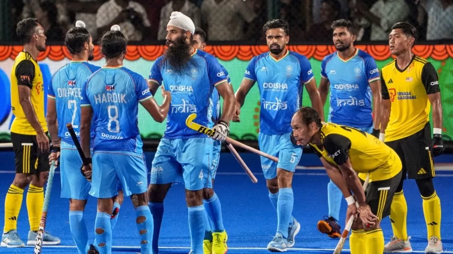 Team India defeated Malaysia, made a comeback after conceding a goal in the first minute