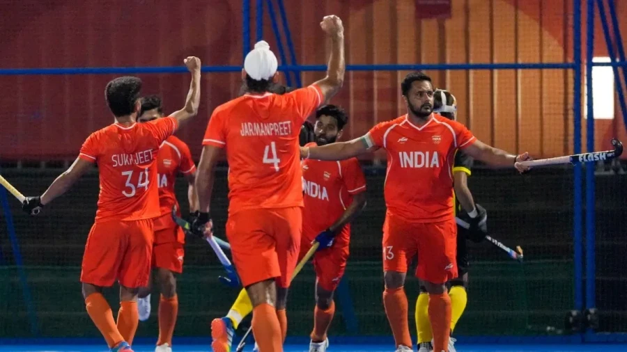 India Men's Hockey Team Clinches Gold: Malaysia Defeated 5-1 At Asian Games