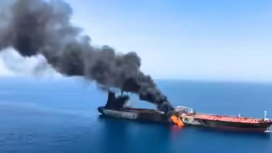 Indian Ship MSV Faiz Noor Auliya Sinks After Houthi Drone Attack Near Yemen