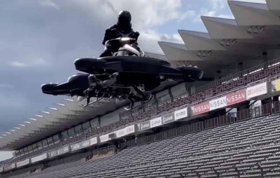 जापानी स्टार्टअप ने पेश की हवा में उड़ने वाली ₹5 करोड़ की होवरबाइक, दिखाया डेमो