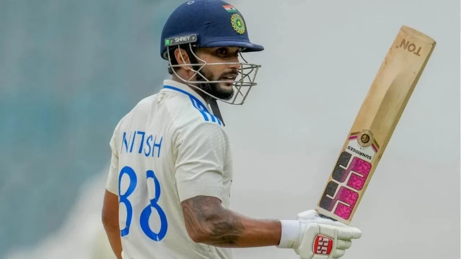 नीतीश का ऑस्ट्रेलियाई में ऐतिहासिक शतक- बारिश के कारण खेल रुका; स्टंप्स तक भारत 358/9