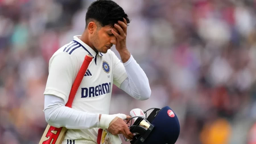 गिल ने बल्लेबाजी में कर दी बचकानी हरकत, इंग्लैंड का लगा जैकपॉट; देखें VIDEO