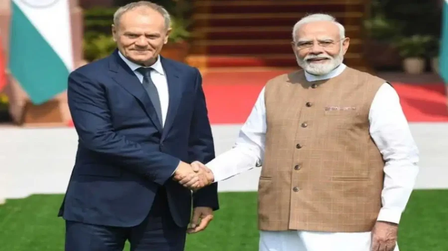 रक्षा अंतरिक्ष और आतंकवाद पर बड़ा फैसला, पोलैंड के पीएम ने भारत को बताया दुनिया के लिए आशा की किरण