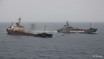 Indian Ship 'Haji Ali' Sinks After Attack, UAE Vessel Seized: Rising Tensions in Gulf of Oman