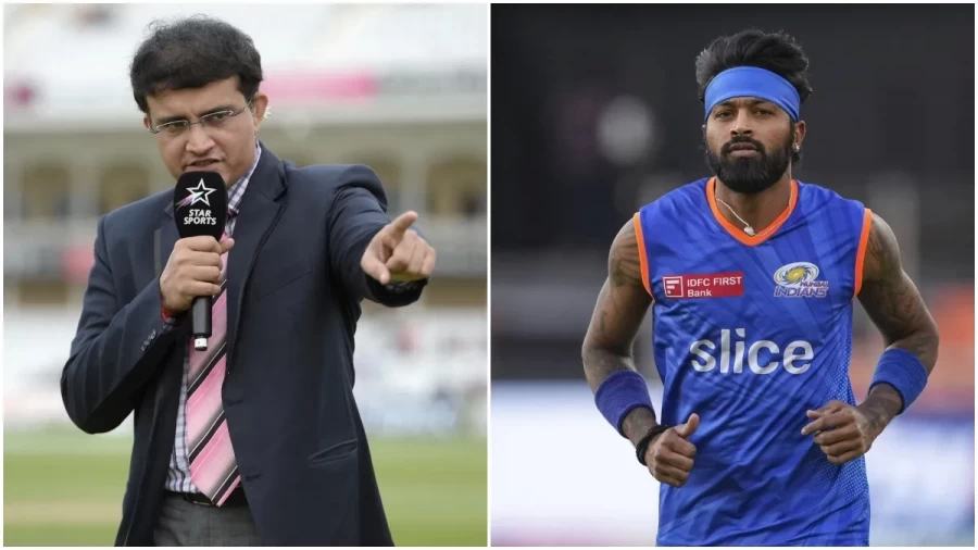 'It is not Hardik's fault', Sourav Ganguly supports Mumbai captain