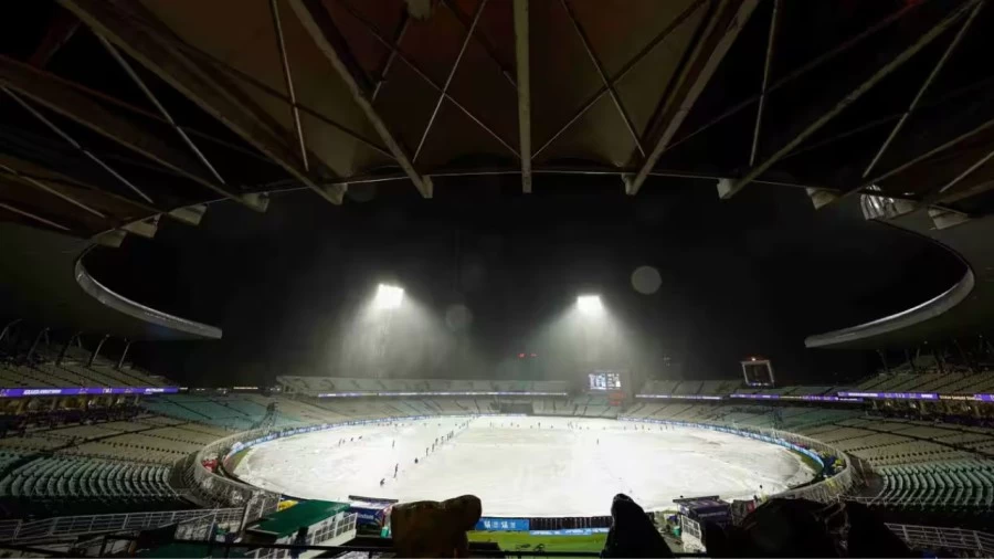 कोलकाता-पंजाब मैच बारिश के कारण रद्द, दोनों टीमों को मिले एक-एक अंक