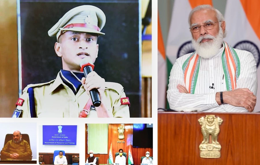 'Humane' side of police came to fore during COVID-19 pandemic: Modi