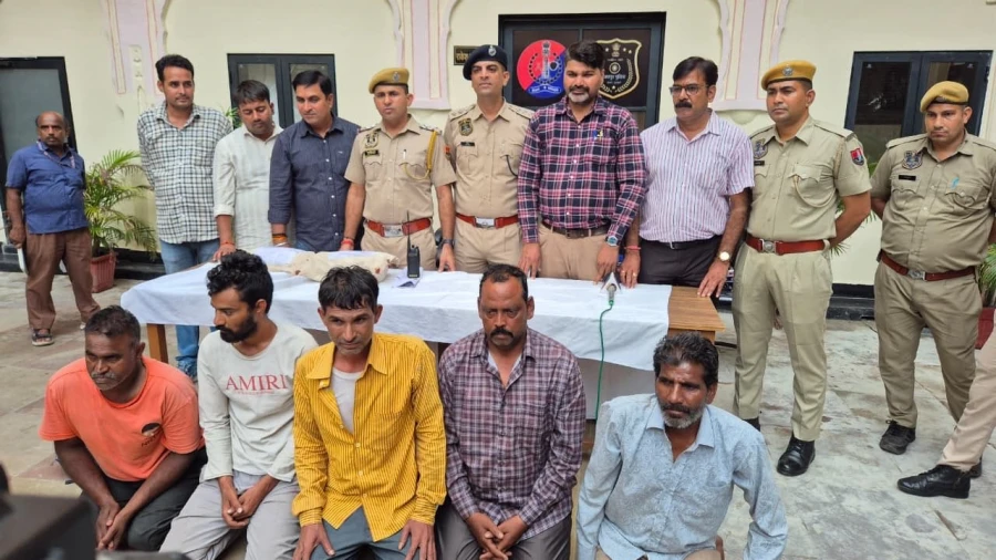 जयपुर हवेली खजाना चोरी: ठेकेदार और मजदूर गिरफ्तार, 66 किलो 400 ग्राम चांदी बरामद