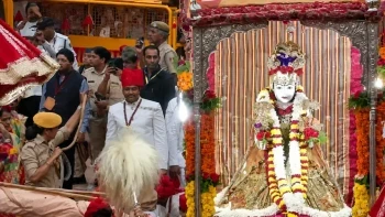 जयपुर में तीज माता की शाही सवारी का भव्य आयोजन, 175 कलाकारों ने बिखेरा लोक वैभव