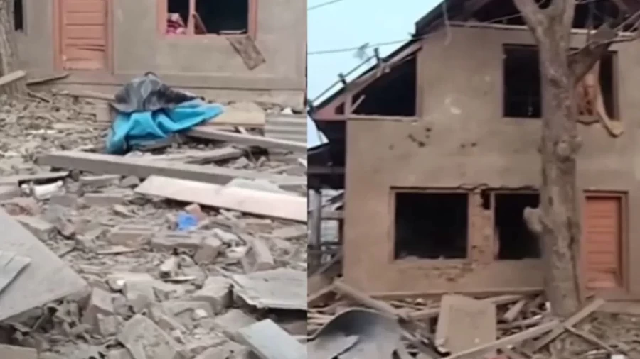 Terrorist Umar's House Demolished, Doctor Linked to Jaish-e-Mohammed