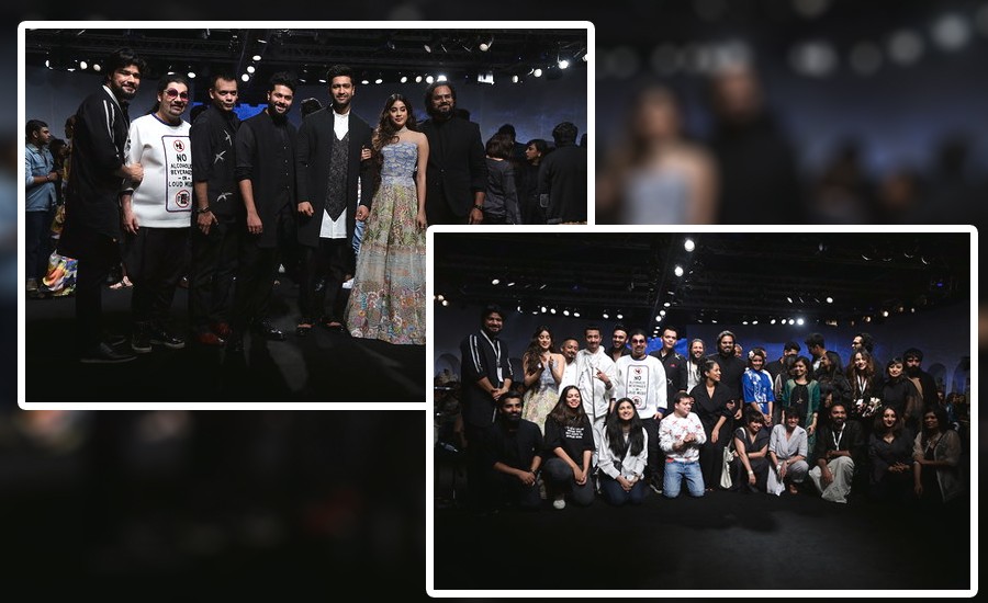 Janhvi Kapoor And Vicky Kaushal Walking The Ramp