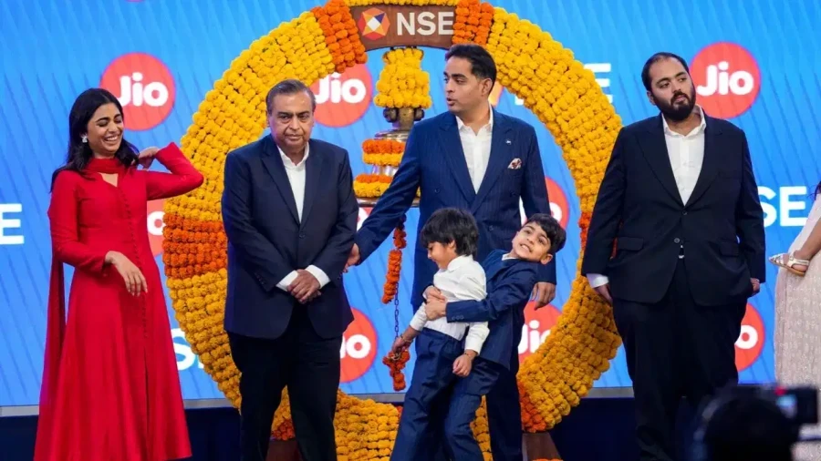 बाजार में लिस्टिंग के बाद दुनिया में बदली जियो की रैंकिंग, एशिया का किंग