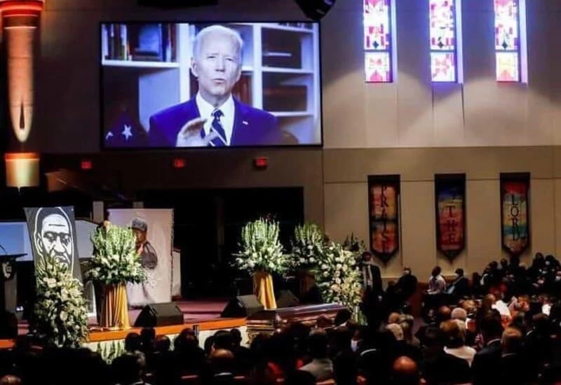 Time for racial justice: US Prez candidate Biden at George Floyd's funeral