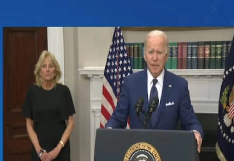 21 deaths in Texas firing, Biden said - will change the law of possessing a gun