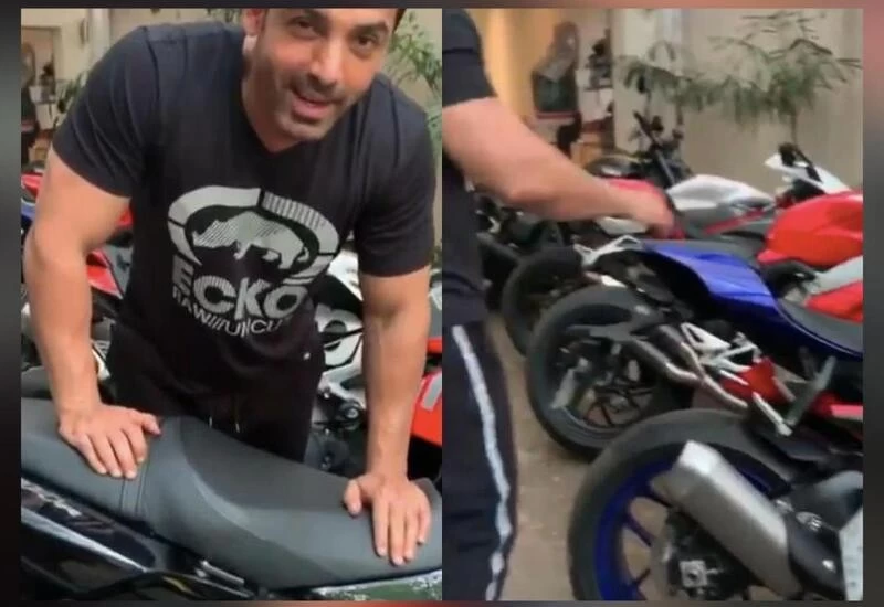 जॉन अब्राहम ने फैन्स को मिलाया अपने 'बच्चों' से