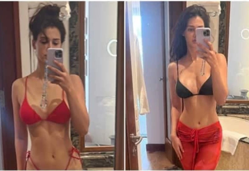 दिशा पाटनी ने 'बाथरूम फोटोज' से मचाया बवाल, हॉट अंदाज पर फिदा हुए फैन्स, लुटाया खूब प्यार