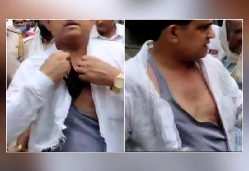 Farm law protesters tear clothes of BJP leader in Raj, lathi-charged by police