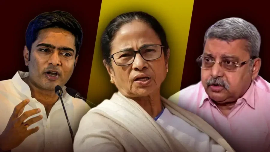 Kalyan Banerjee, Abhishek Banerjee, Mamata Banerjee