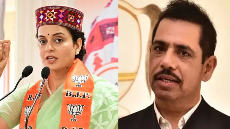 Kangana does not deserve to be in Parliament... Robert Vadra targets her