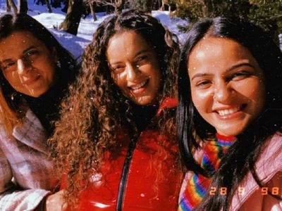 बर्फीली वादियों में Kangana Ranaut ने परिवार संग की जमकर मस्ती, देखें तस्वीर