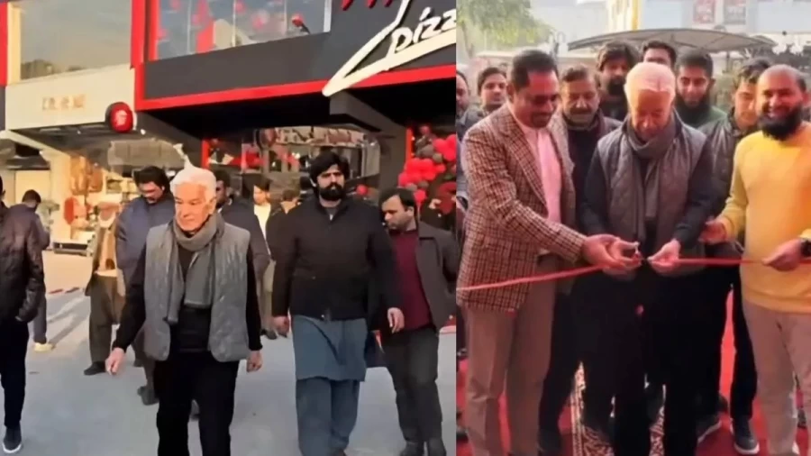 Pakistan Defense Minister Trolled for Inaugurating Fake Pizza Hut Outlet in Sialkot