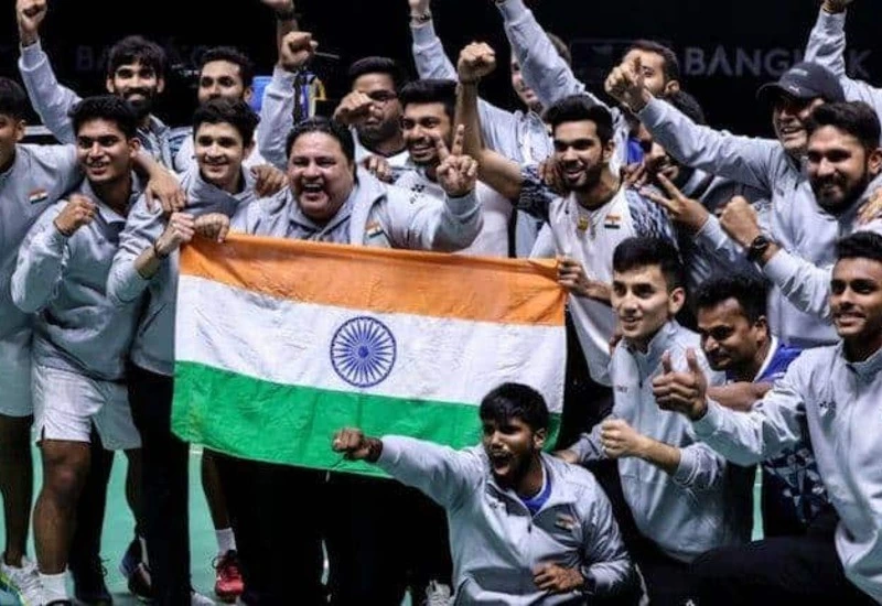India created history by winning Thomas Cup, defeating 14-time champion Indonesia
