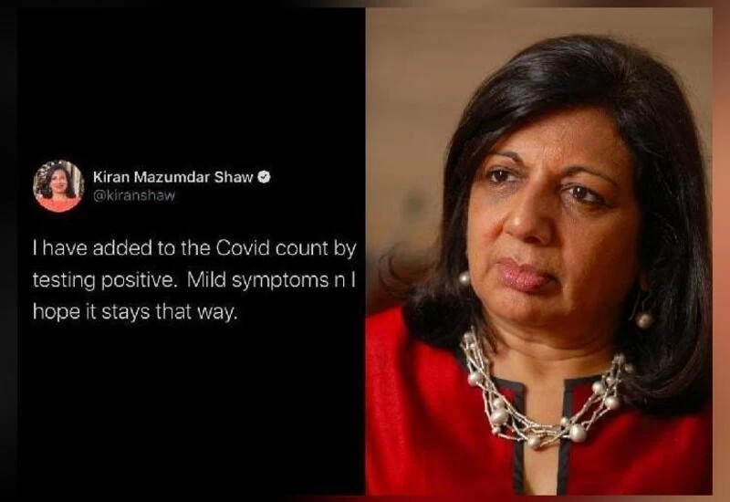 India's richest self-made woman Kiran Mazumdar tests +ve for coronavirus