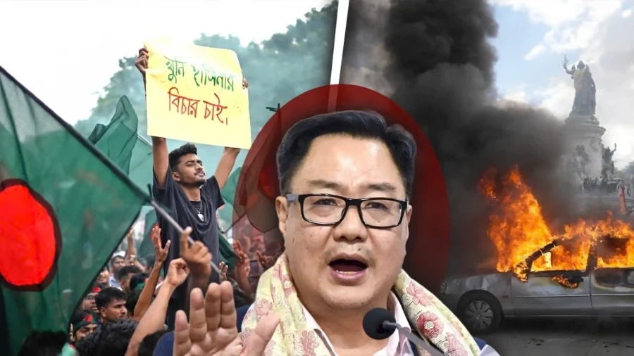 Dangerous Conspiracy Like France and Bangladesh Hatched in India Too, Alleges Kiren Rijiju