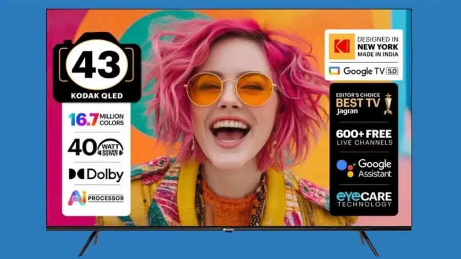 Kodak Launches Matrix QLED Google TV Series In India Starting At 10999