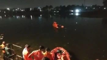 राजस्थान के कोटा में बड़ा हादसा, दुर्गा विसर्जन के दौरान कोटड़ी नहर में पलटी नाव और चार लोग बहे