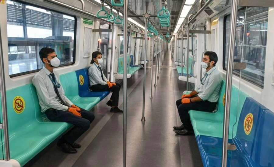 169 दिन बाद कल से फिर चलने लगेगी दिल्ली मेट्रो, यात्रा से पहले जान लें ये नए नियम