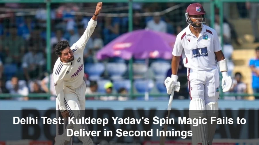 Kuldeep Yadav's Spin Magic Fails to Deliver in Second Innings