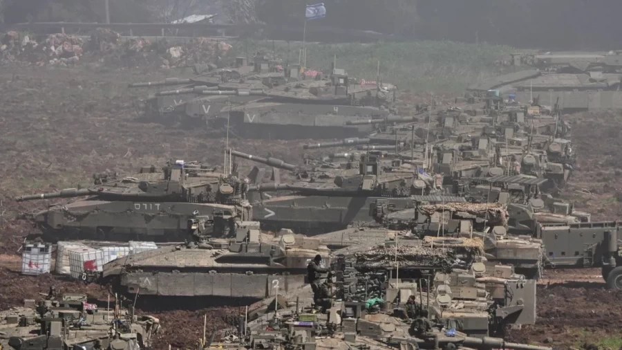 Israel Increases Military Presence on Lebanon Border for Large-Scale Operation