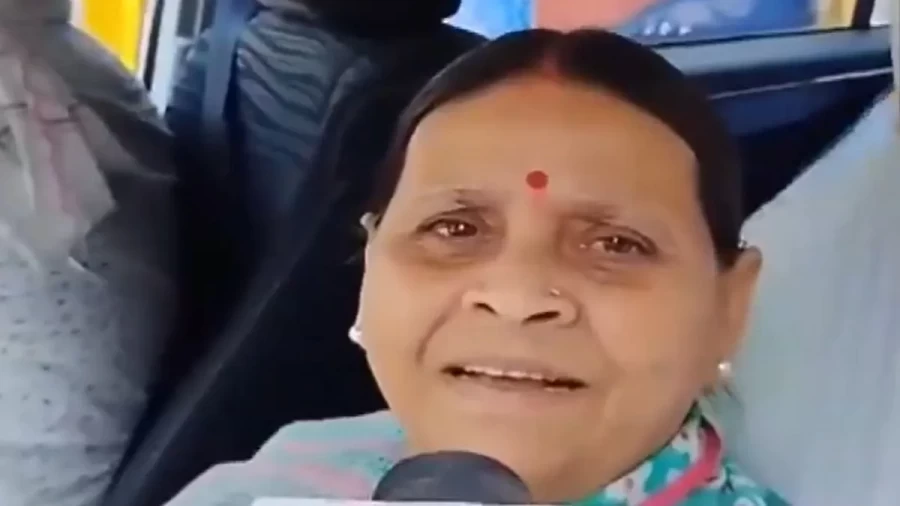 'Advani ji is Pakistani, came and settled in India' - Former CM Rabri Devi targeted BJP