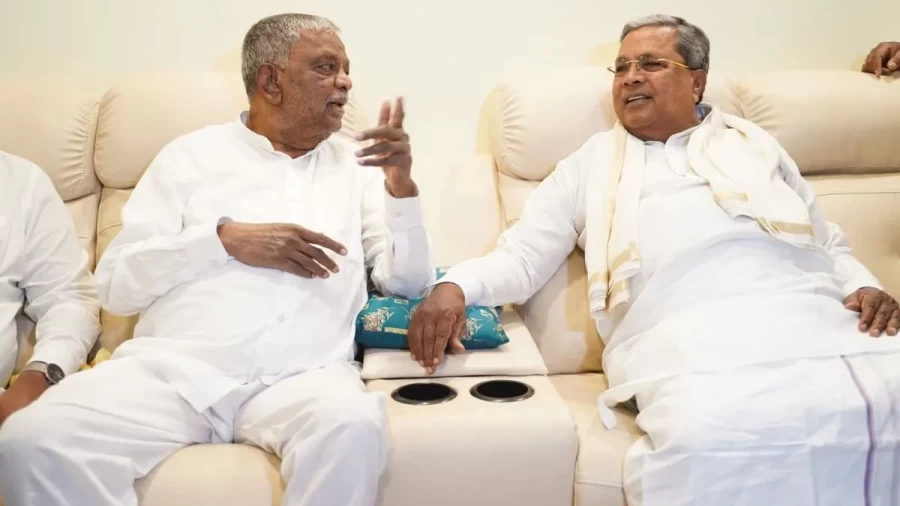 Siddaramaiah met this veteran BJP leader, sought support for Congress in elections