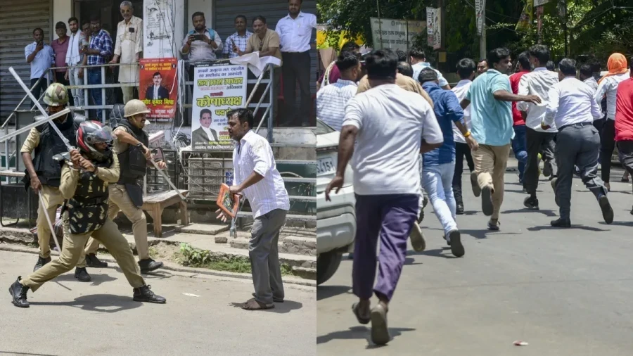 Lucknow Lawyer Chambers Demolition Halted Following Violent Clashes And Strike