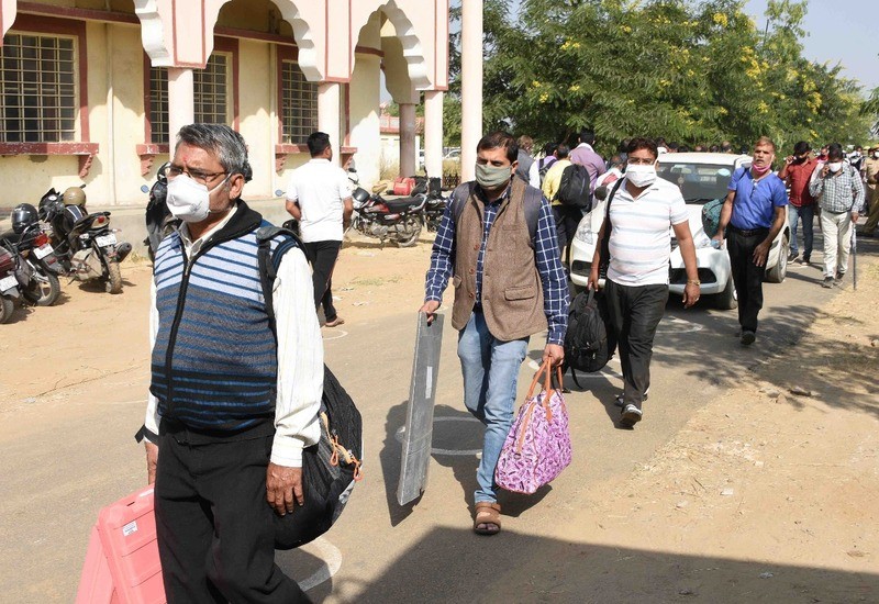 प्रदेश में आज जयपुर, जोधपुर और कोटा नगर निगम के पहले चरण के लिये मतदान 