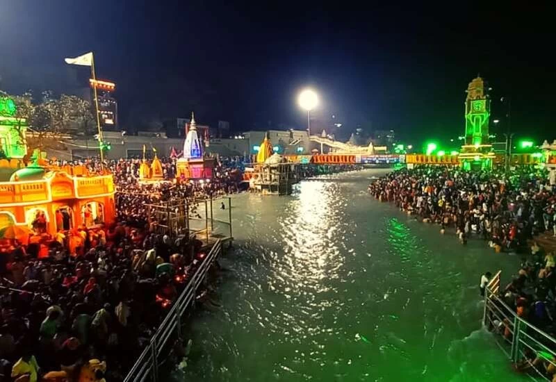 हरिद्वार कुंभ का महाशिवरात्रि पर पहला शाही स्नान आज