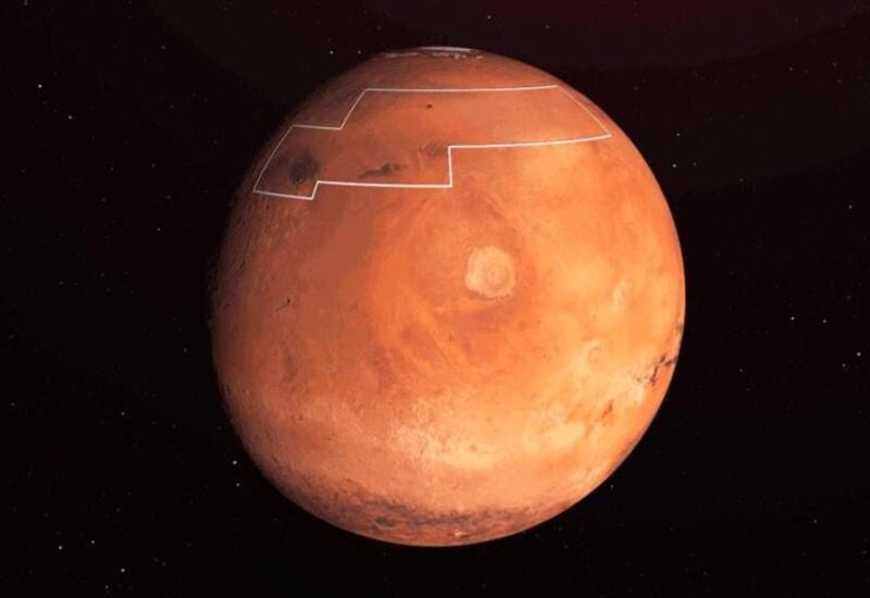 NASA releases map of underground water ice on Mars