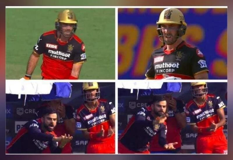 Maxwell smashes his 2nd consecutive fifty in IPL, Kohli's reaction goes viral