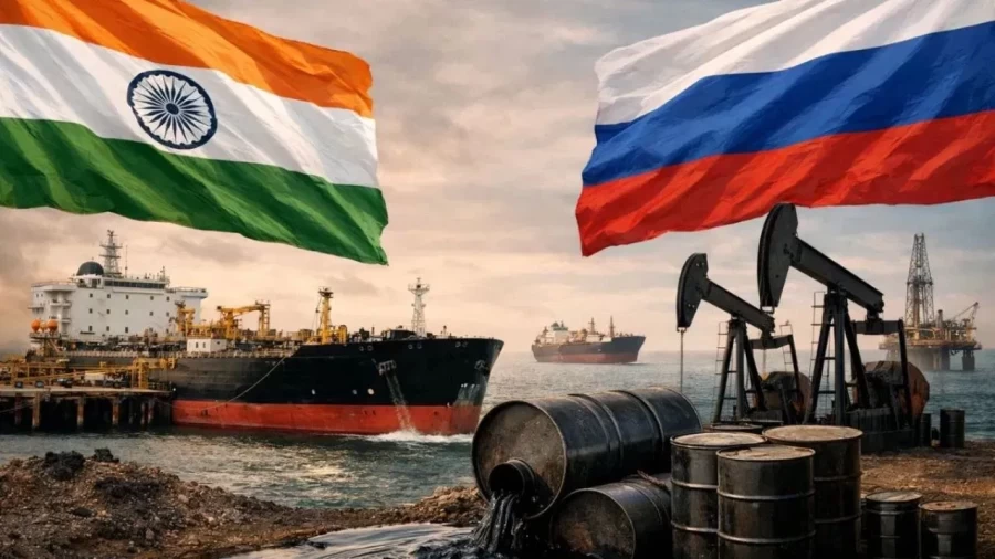 Middle East Crisis: India Hikes Russian Oil Imports by 82% to Stabilize Supply