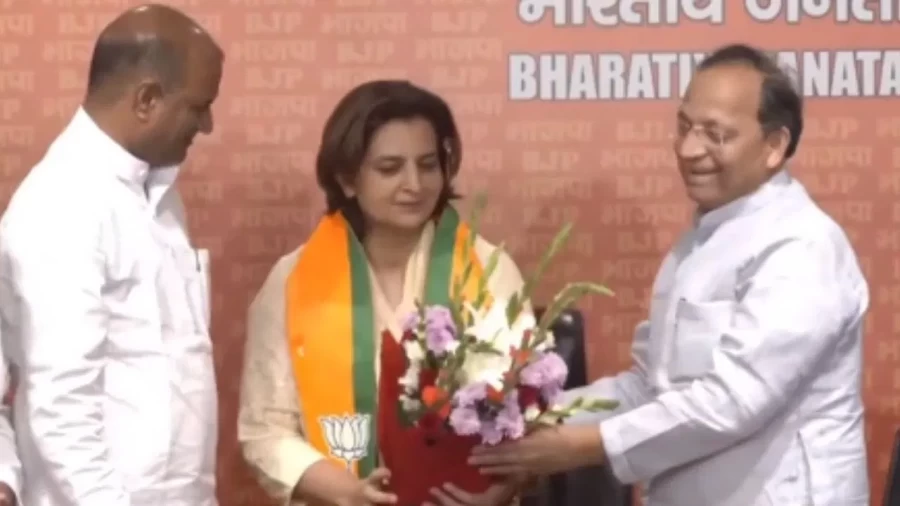 राजस्थान में कांग्रेस को बड़ा झटका, ज्योति मिर्धा और सवाई सिंह चौधरी बीजेपी में शामिल