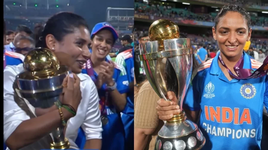 India Crowned Women's World Cup 2025 Champions; Mithali Raj Emotional, Harmanpreet's Unique Celebration